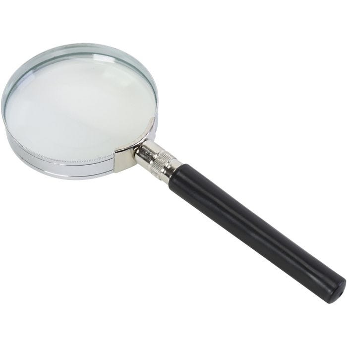 Förstoringsglas, stl. 15 cm, 1 st.