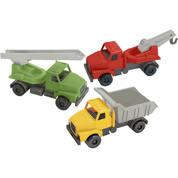 dantoy Stora Plastbilar, stl. 20-24 cm, 24 st./ 1 förp.