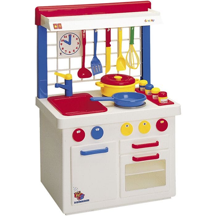 dantoy Kök i Plast, stl. 72 cm, 1 set