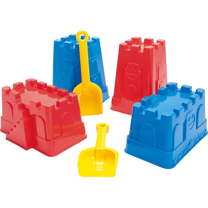 Dantoy sandslottsset, 6 delar/ 1 förp.