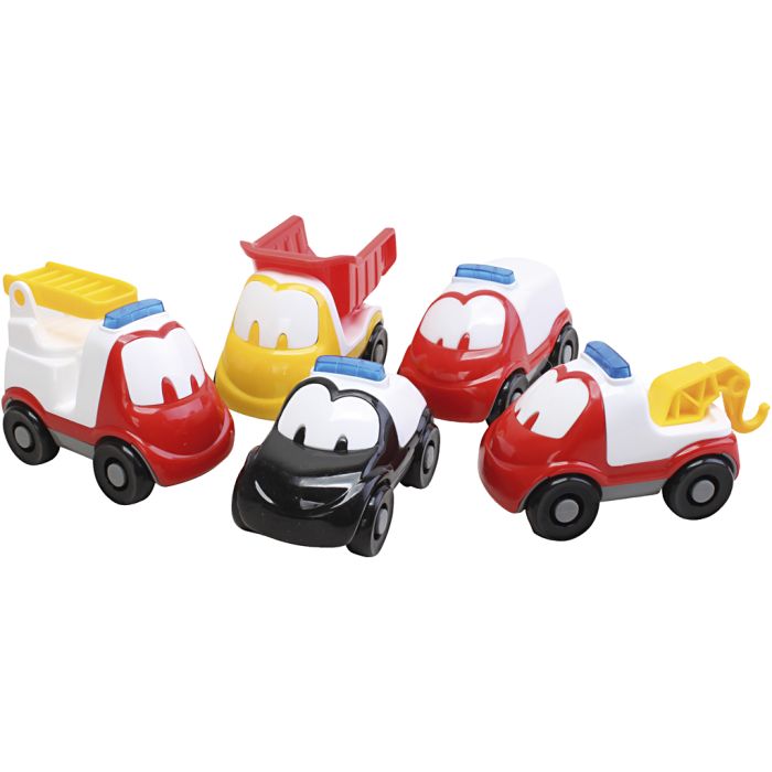 dantoy FunCars, stl. 9 cm, 5 st./ 1 förp.