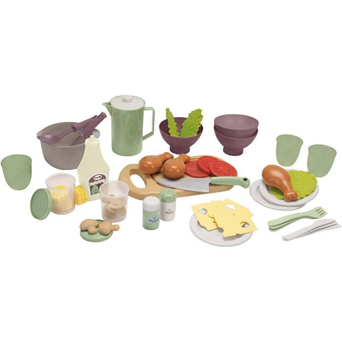 dantoy Green Garden Salladsset, 56 delar/ 1 set