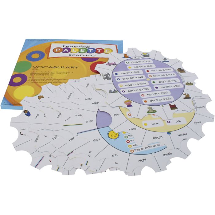 Uppgiftskort - ordförråd, 1 set