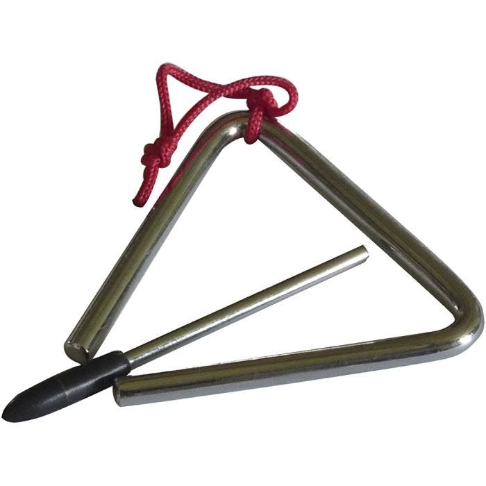 Triangel, stl. 10 cm, 1 st.