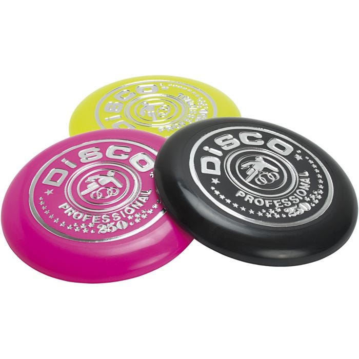 dantoy Frisbee, mixade färger, 9 st./ 1 förp.