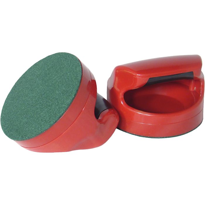 Pushers med handtag, Dia. 9,5 cm, röd, 2 st./ 1 förp.