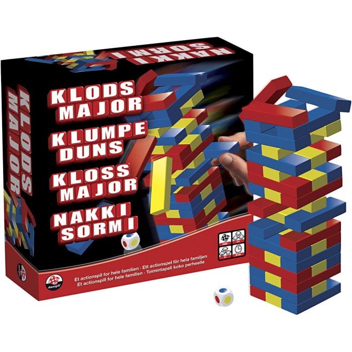 Danspil Klumpeduns, DK, NO, SE, FI, 1 st.