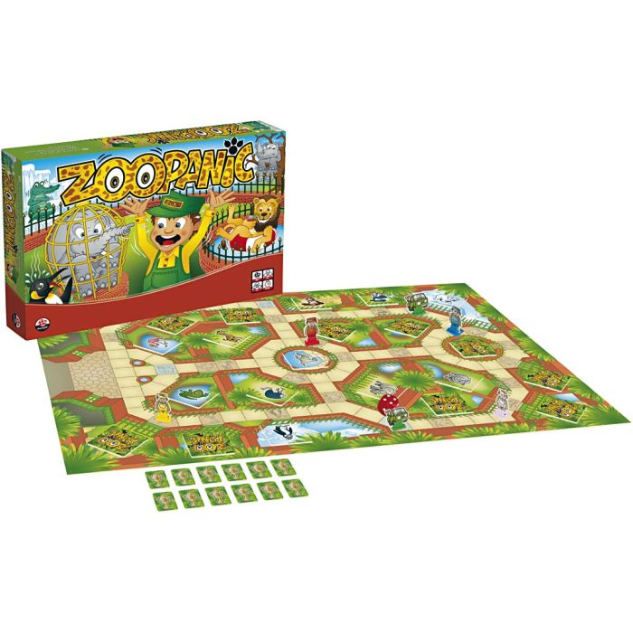 Danspil Zoo Panic, DK, NO, SE, FI, 1 st., Dansk text,Norsk text,Svensk text,Finska text