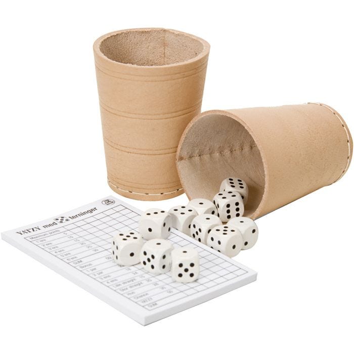 Yatzyset, 2 set/ 1 förp.