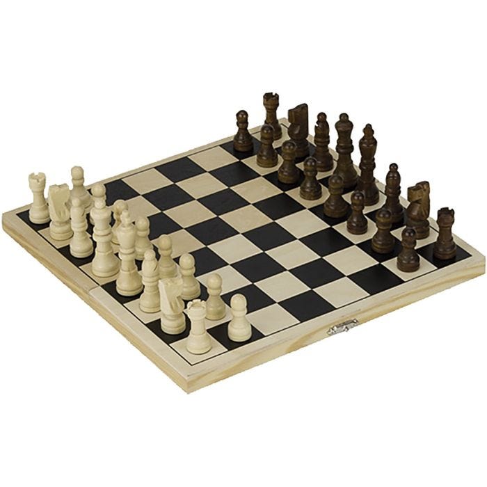 Schack, stl. 26x26 cm, 1 förp.