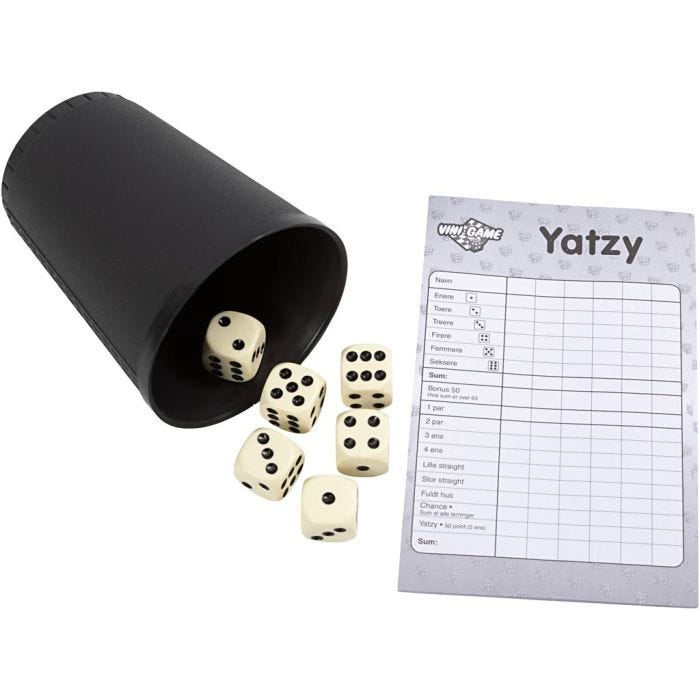 Yatzy, 1 set/ 1 förp.