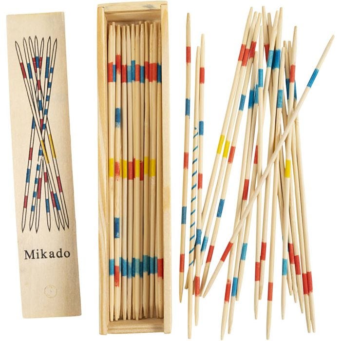 Plockepinn, 1 set