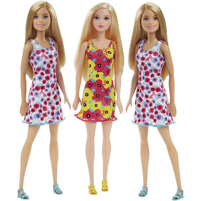 Barbiedockor, 3 st./ 1 förp.