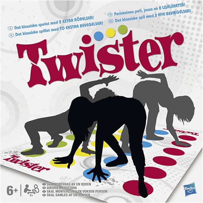Twister refresh, DK, NO, SE, 1 set