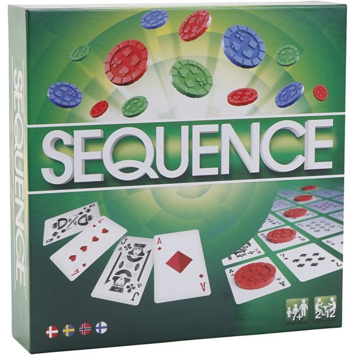 Sequence, DK, NO, SE, 1 set