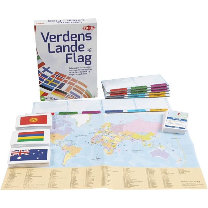 Världens länder och flaggor, DK, 1 set