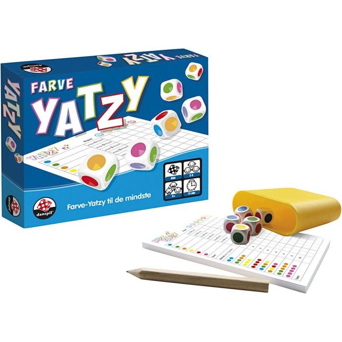 Danspil Barnyatzy i färger, 1 set