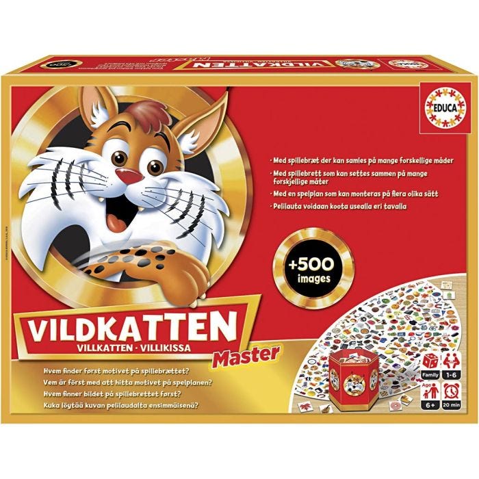 Wildcat Master brädspel , 1 förp.