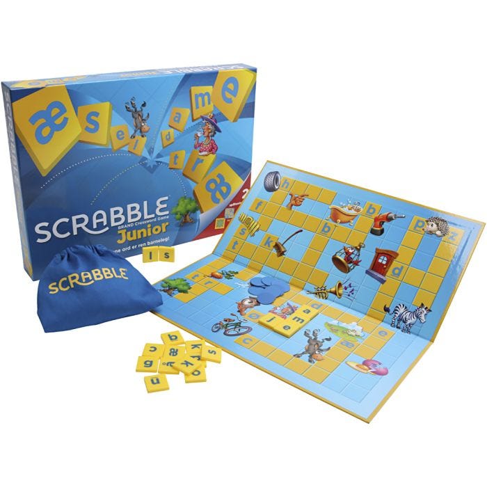 Scrabble Junior, DK, 1 st.