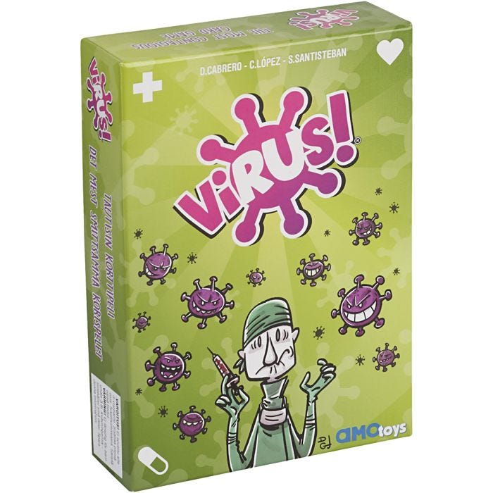 VIRUS Kortspel, 1 st.