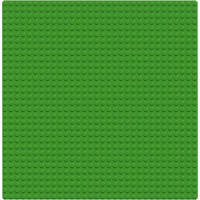 LEGO® Byggplattor Grön., stl. 25x25 cm, grön, 1 st.