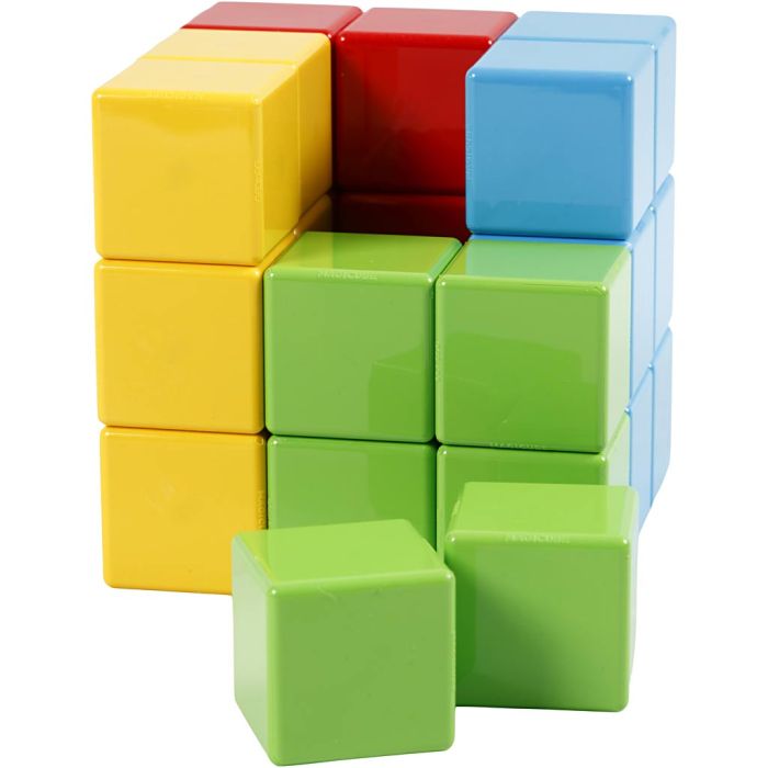 Geomag Magicubes, stl. 4x4 cm, 24 st./ 1 förp.