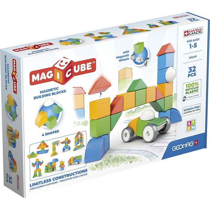 Geomag Magicubes, 32 delar/ 1 förp.
