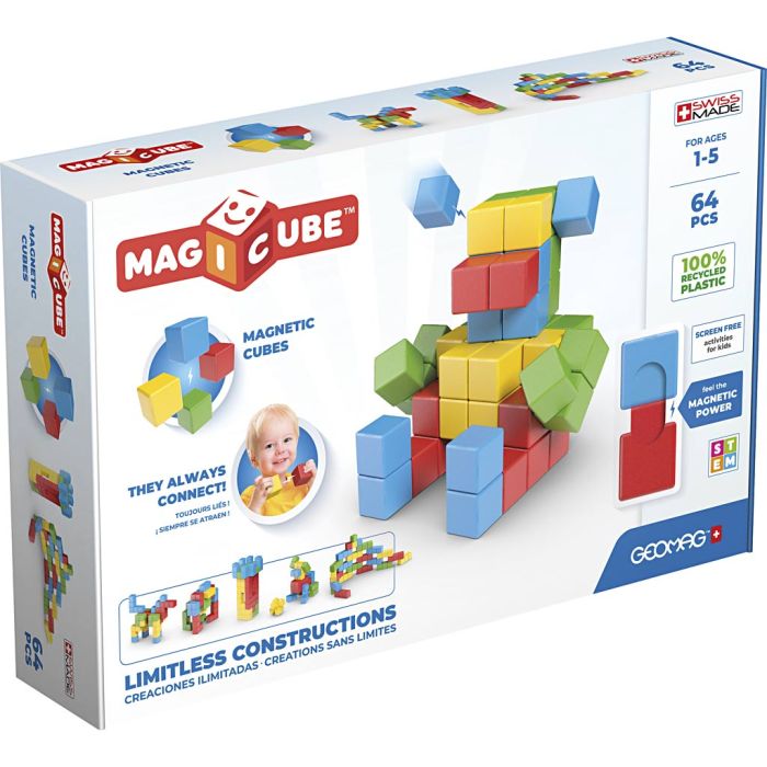 Geomag Magicubes, 64 delar/ 1 förp.