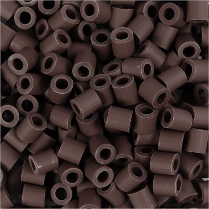 NABBI BioBeads, stl. 5x5 mm, Hålstl. 2.5 mm, medium, brun, 3000 st./ 1 förp.
