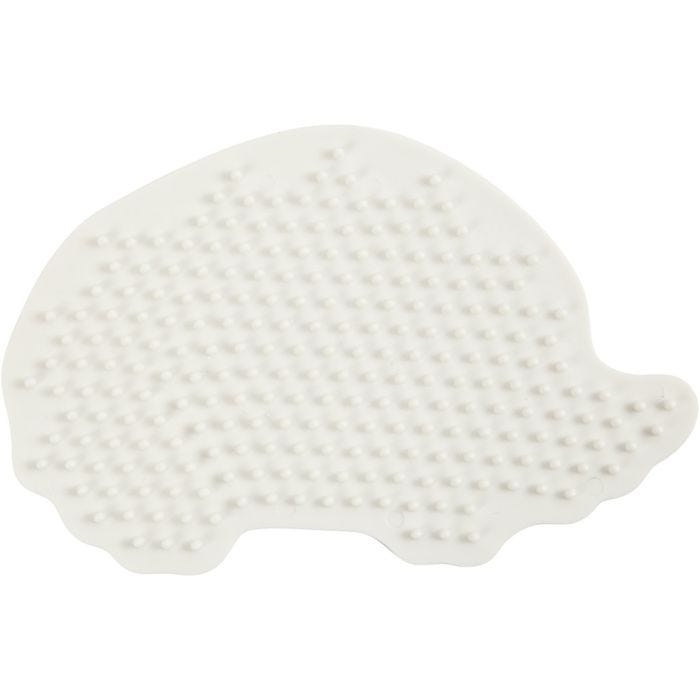 NABBI BioBeads Pärlplatta, igelkott, stl. 7,6x12 cm, medium, 1 st.