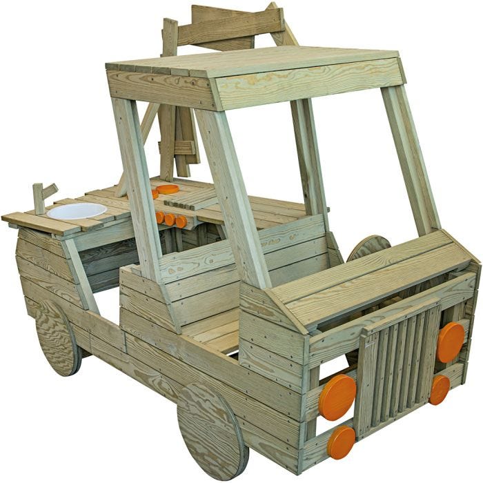Foodtruck för Utomhusbruk, H: 139 cm, L: 179 cm, B: 90 cm, 1 st.