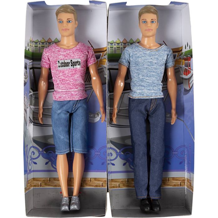 Kevin Docka, L: 29 cm, 2 st./ 1 förp.