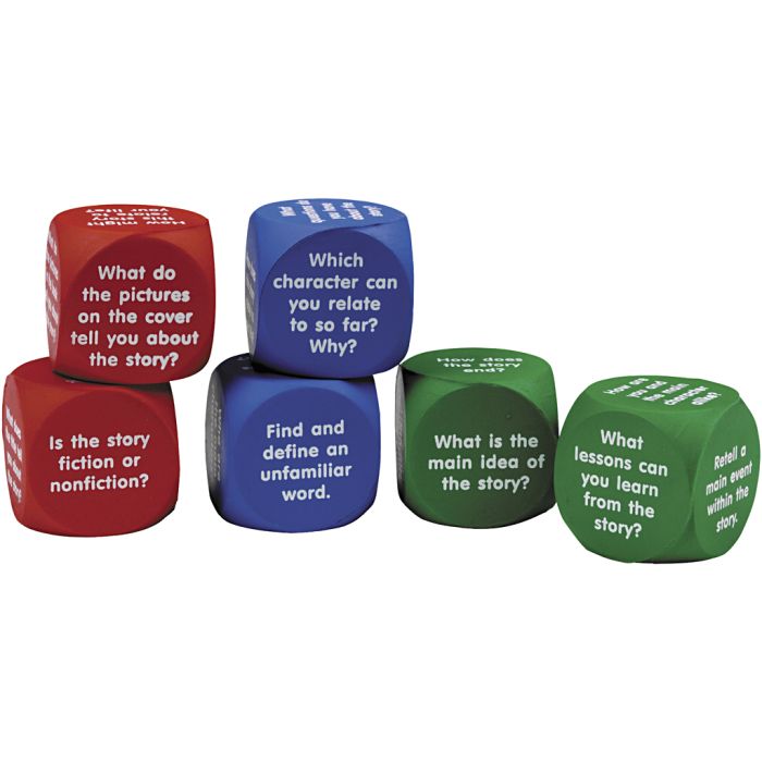 Tärningar till läsförståelse, 1 set