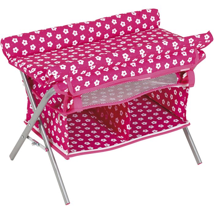 Skötbord till dockor, stl. 43x34x52 cm, 1 st.