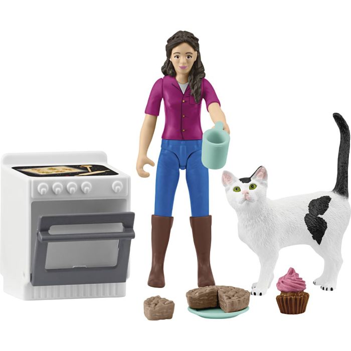 Schleich Bondgårdsdjur, Bakdag, 14 delar/ 1 förp.