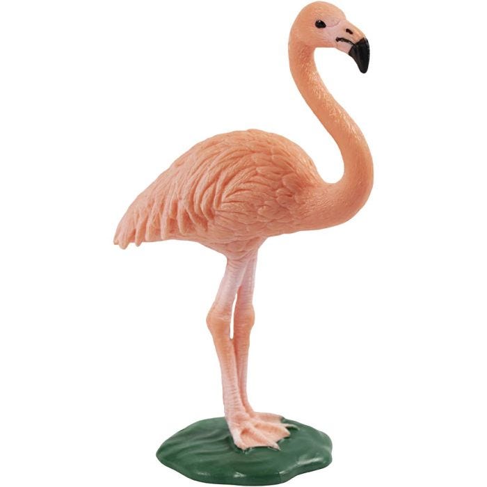 Schleich Vilda djur, Flamingo, stl. 10,4x26x4,8 cm, 1 st.