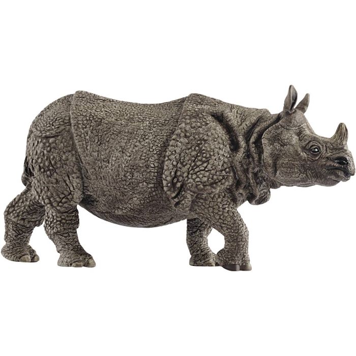 Schleich Vilda djur, Noshörning, hane , stl. 6,7x13,9x4,4 cm, 1 st.