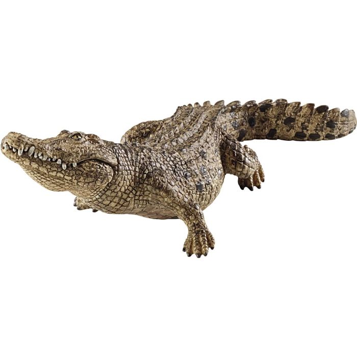 Schleich Vilda djur, Krokodil, stl. 5,2x18x6,7 cm, 1 st.