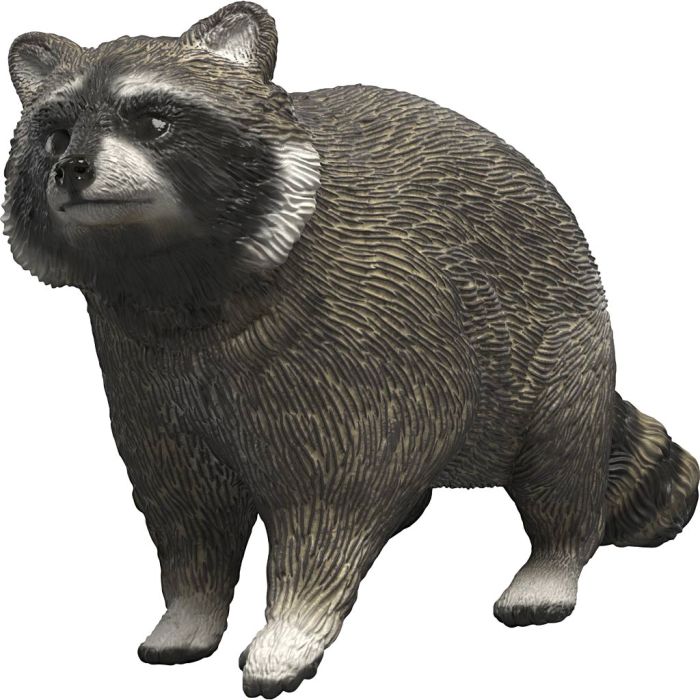 Schleich Nordiskt djurliv, Tvättbjörn, stl. 7,3x3x4,3 cm, 1 st.