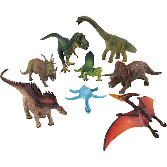 Schleich Dinosaurier, Dinosaurier, 8 st./ 1 set