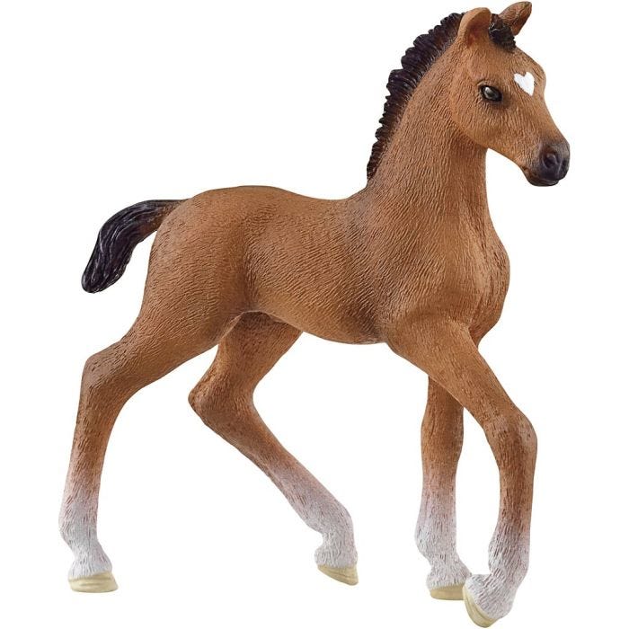 Schleich Hästar, Oldenburg, föl, stl. 7,8x7,9x2,5 cm, 1 st.