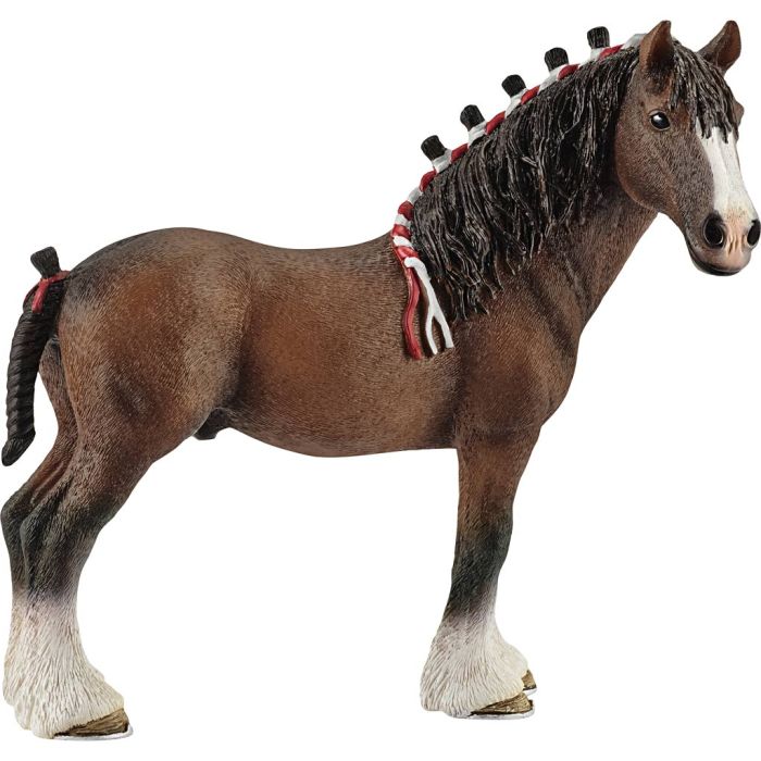 Schleich Hästar, Clydesdale-valack, stl. 12,3x12,4x6,2 cm, 1 st.