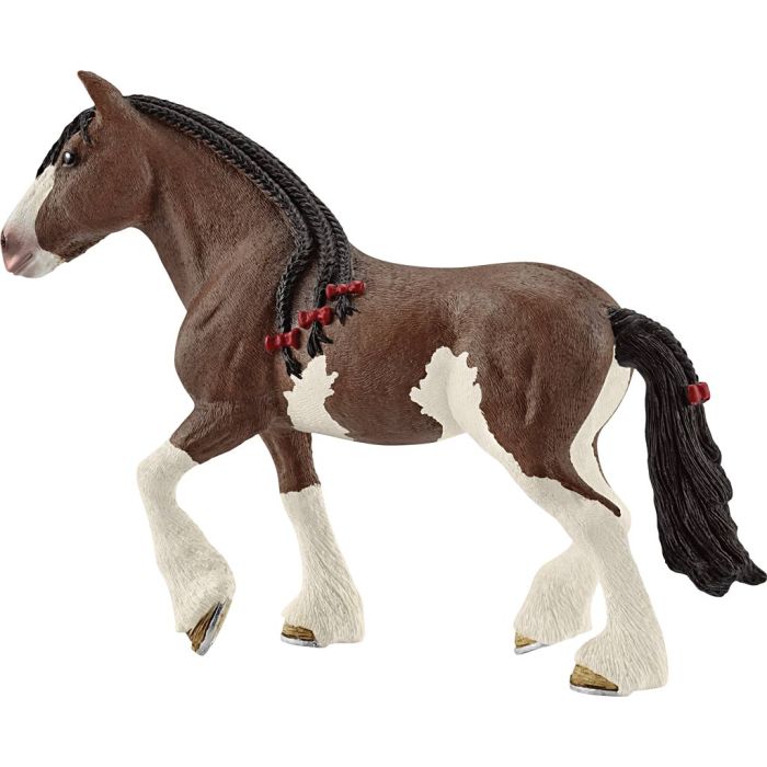 Schleich Hästar, Clydesdale-sto, stl. 12x16+1x4,7 cm, 1 st.
