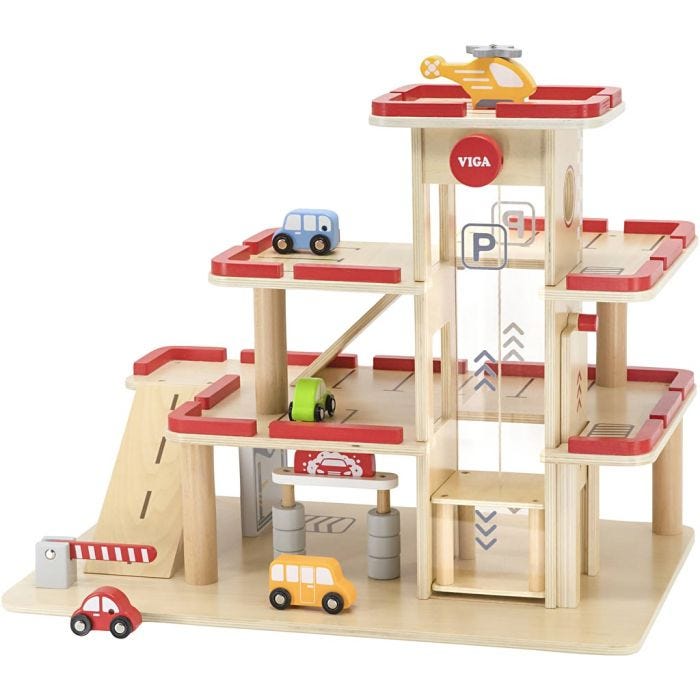 VIGA bilgarage, stl. 58x37x45,3 cm, 1 st./ 1 förp.