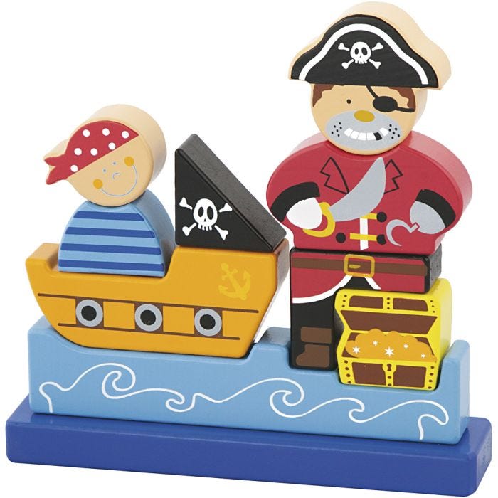 VIGA Magnetiskt 3D-pussel, 1 set