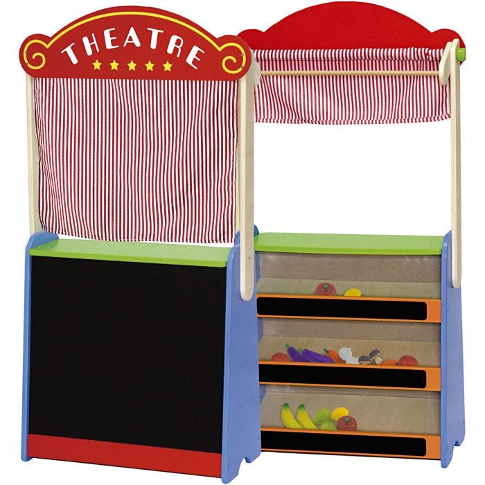 VIGA teater och handelsbod, stl. 100x53x24 cm, 1 st.