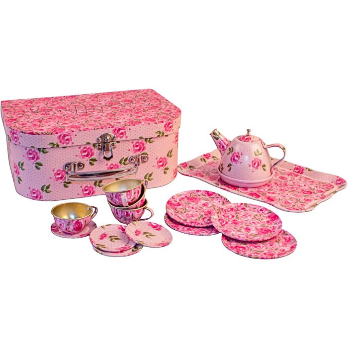 Teset i resväska, stl. 26 x 20 cm, 15 delar/ 1 förp.