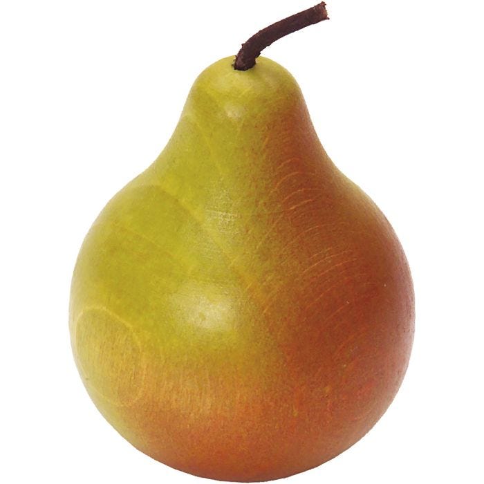 Leksaksmat av trä, 5 st./ 1 förp.