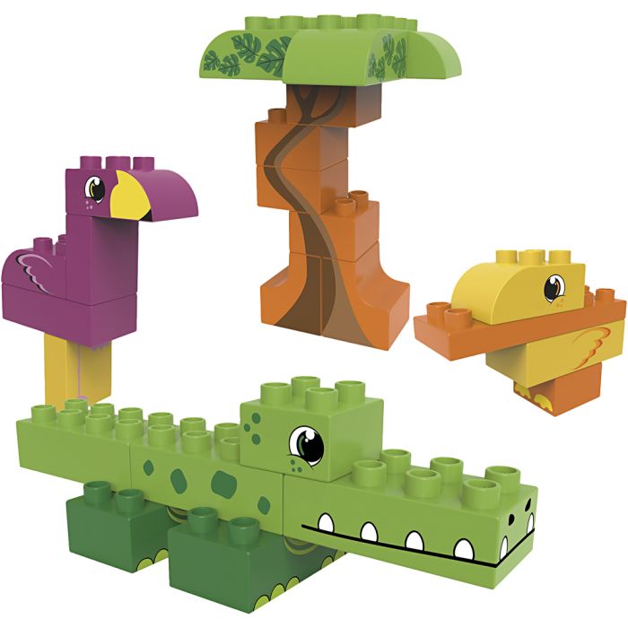 BiOBUDDi Byggklossar, Lagun, 25 st./ 1 set