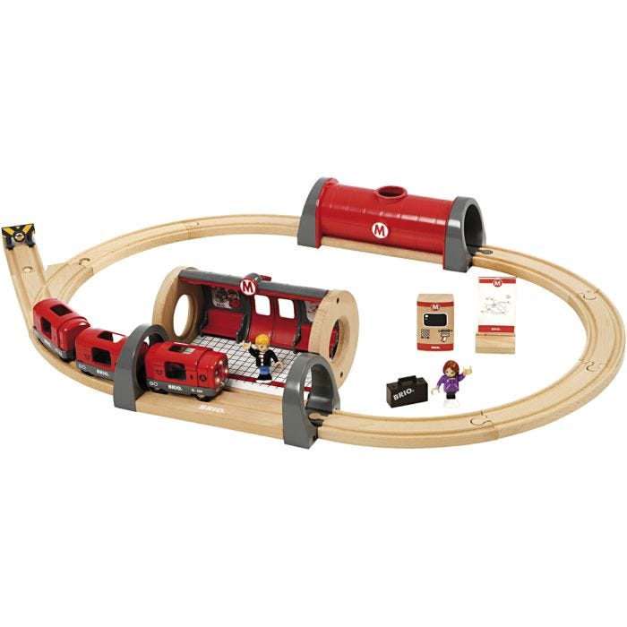 BRIO Metro, 20 delar/ 1 set